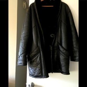 Women’s authentic shearling coat